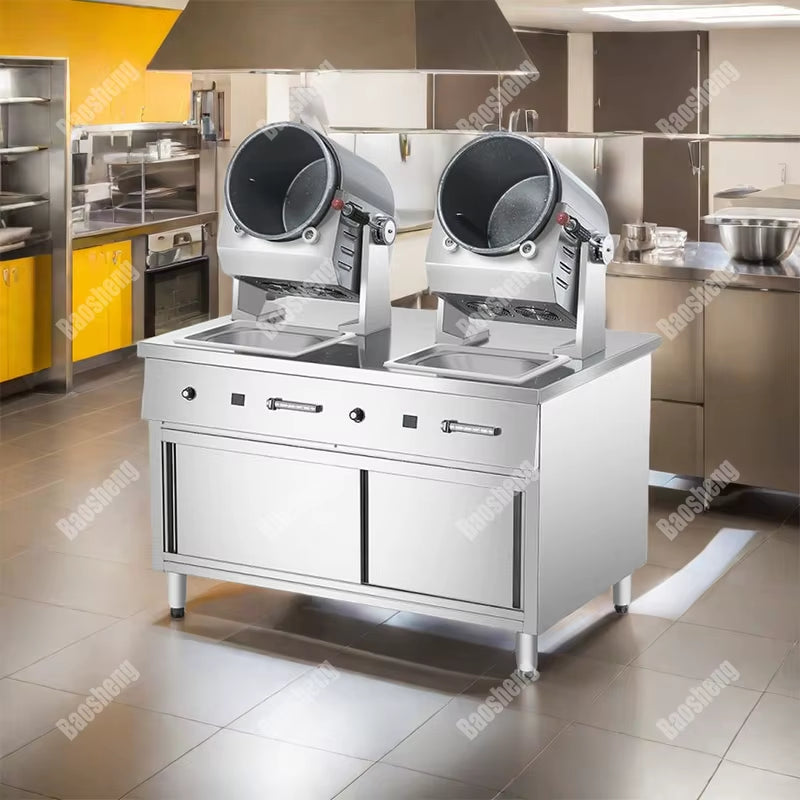 Food Cooker Intelligent Multifunctional Self Kitchen Robot Cooking Machine with Smart Programmable Functions