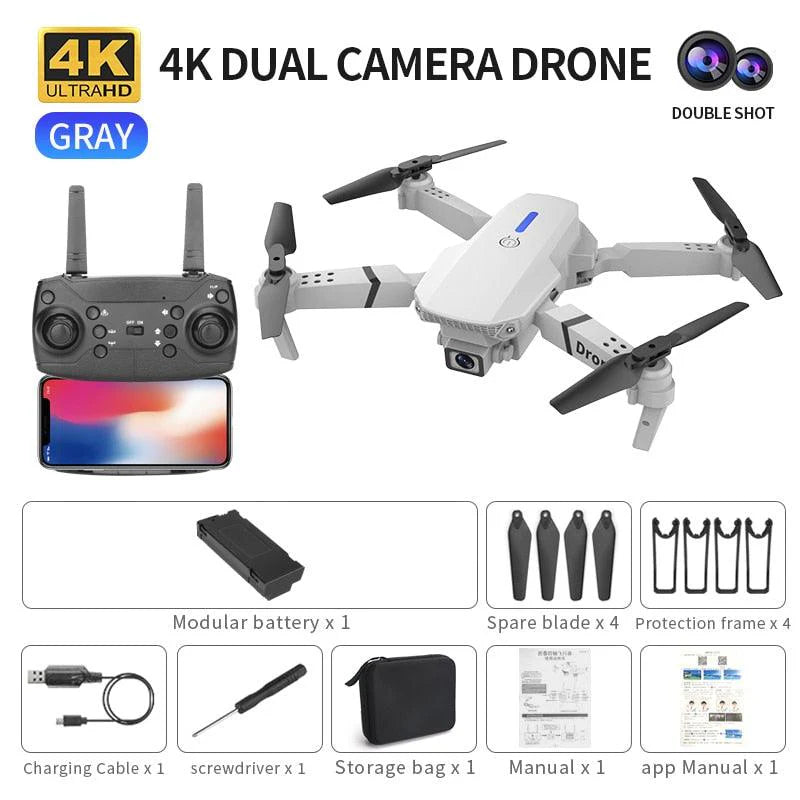8K Professional Drones with HD Camera Obstacle Avoidance Aerial Photography Foldable Quadcopter Rc Helicopter Dron Toys