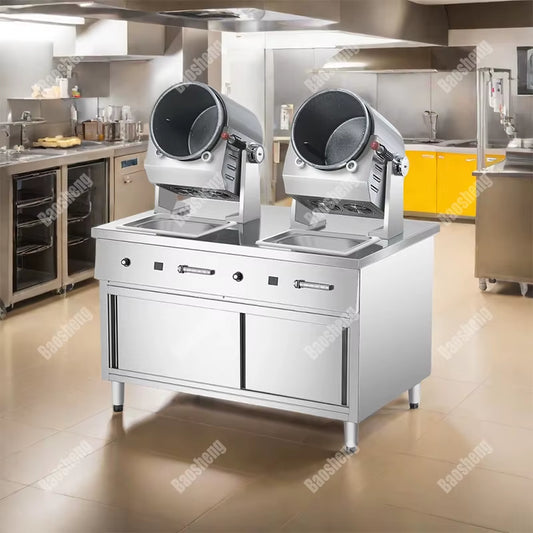 Food Cooker Intelligent Multifunctional Self Kitchen Robot Cooking Machine with Smart Programmable Functions