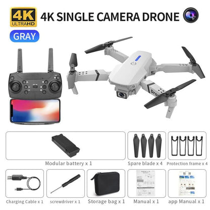 8K Professional Drones with HD Camera Obstacle Avoidance Aerial Photography Foldable Quadcopter Rc Helicopter Dron Toys