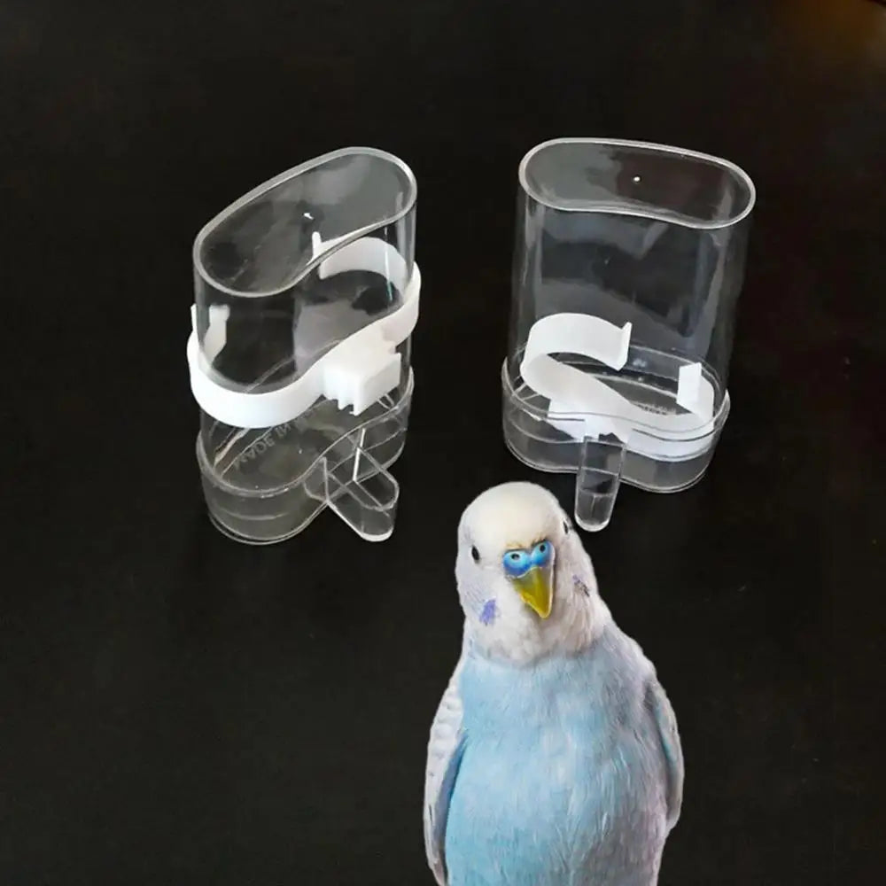 Drinking Bowl Dispenser Bird Water Feeder Feeding Automatic Parrot Pet Supplies