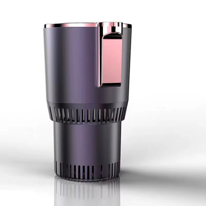 12V Warmer Cooler Smart Cooling & Heating Car Cup 2-In-1 Temperature Display Cup Holder for Water Coffee Beverage Car Accessorie