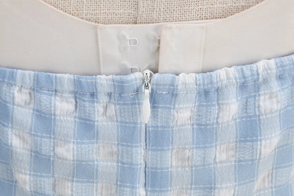 Women Vintage Halterneck Dress Plaid Rockabilly Cocktail Gingham Tea Party Elegant Dress 1950S 40S Swing Dress Summer Dress