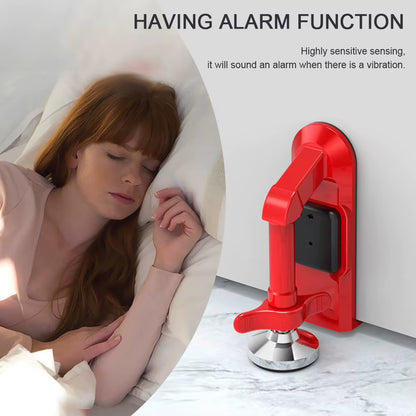 Portable Alarm Door Stopper anti Theft Door Lock Multifunctional Door Securitys Device Door Lock for Self-Defense