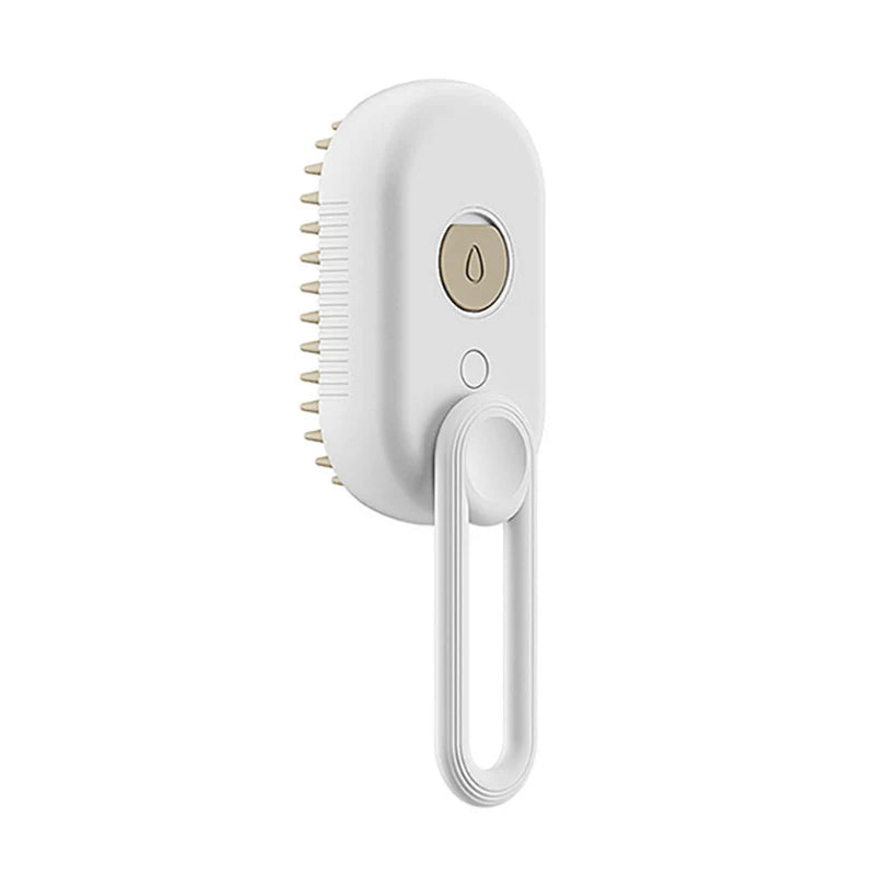 3-in-1 Electric Spray Cat and Dog Grooming Brush with Massage Function and Hair Removal Combs
