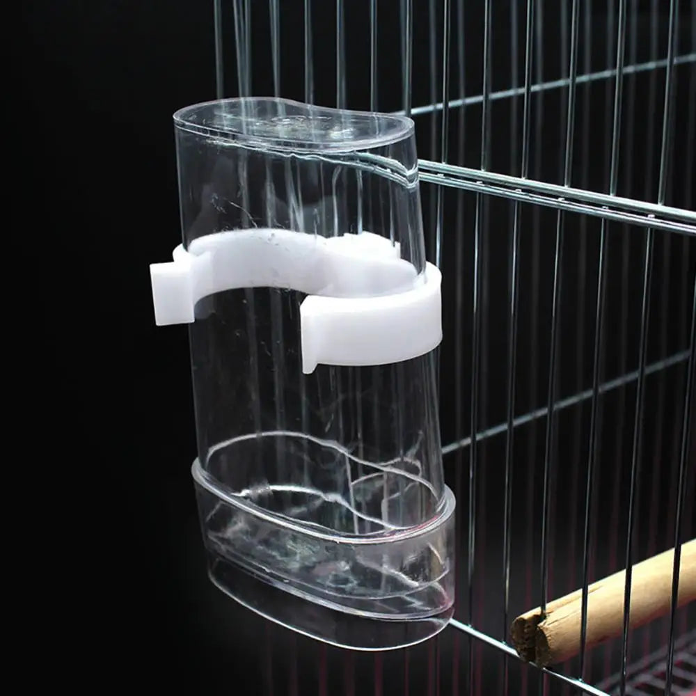 Drinking Bowl Dispenser Bird Water Feeder Feeding Automatic Parrot Pet Supplies